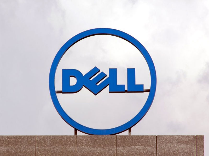 Dell дахова вивіска